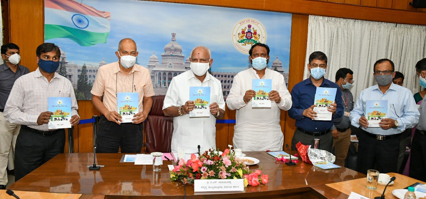Yediyurappa unveils 'Karnataka Electric Bike Taxi Scheme - 2021'