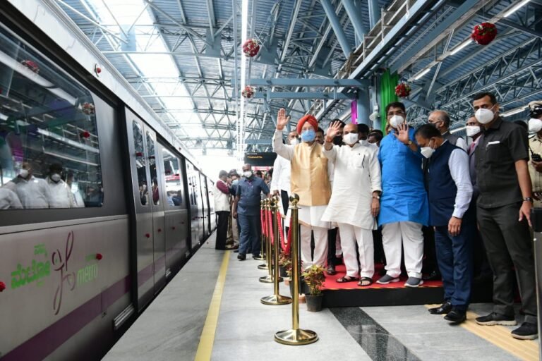 Bangalore Metro's extended Purple Line on Mysuru Road inaugurated