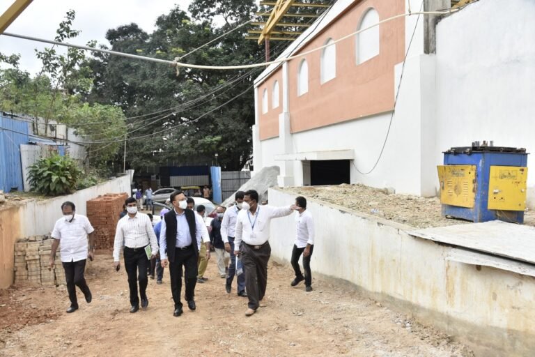 Bengaluru multi-level parking lot nearing completion