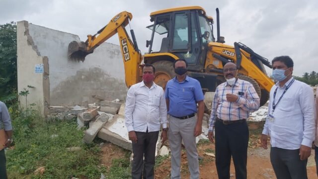 Bengaluru’s Amruthahalli lake cleared of encroachments