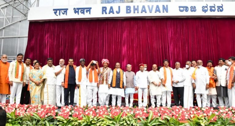 29 Ministers inducted into Basavaraj Bommai's cabinet