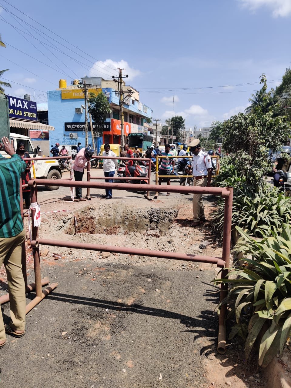 Bengaluru biker dies after falling into BWSSB trench