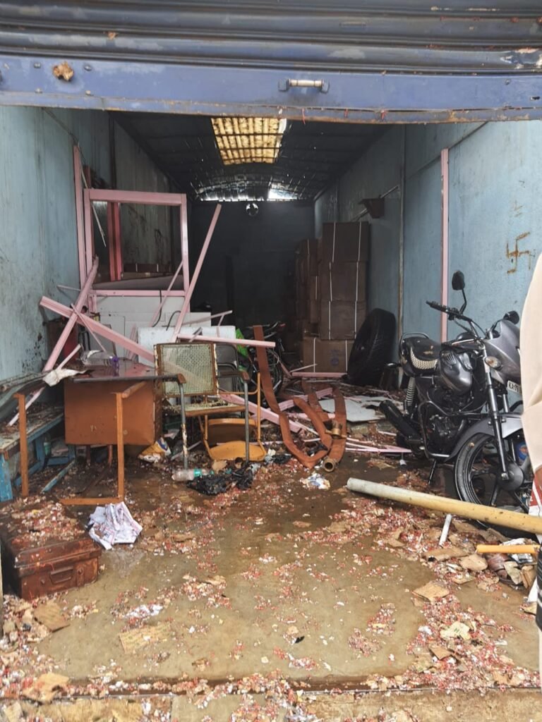 Cracker blast kills 2 in Bengaluru's New Tharagupet