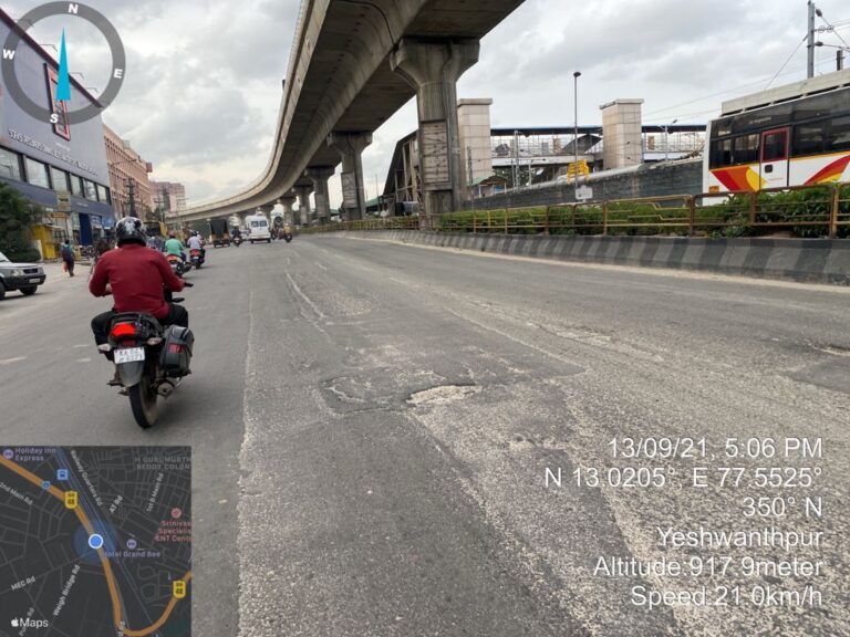 White-topping to begin on Goraguntepalya-Sandal Soap Factory stretch