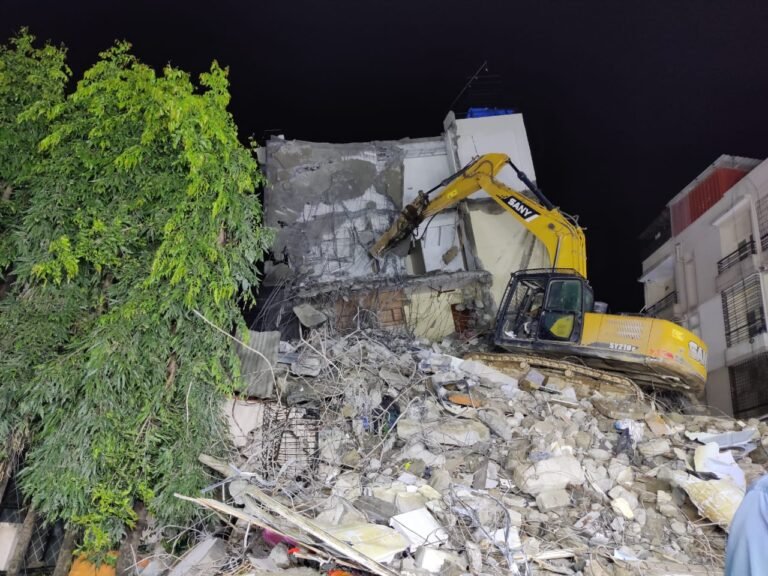 Bengaluru’s ‘Leaning Tower’ demolished, items worth Rs 18 lakh recovered and returned to owners