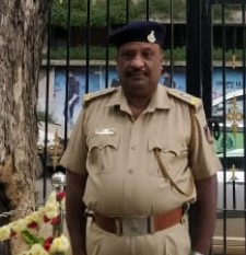 C Krishnappa, a 57-year-old sub-inspector with the excise department, died at the same spot on Wednesday afternoon when a truck ran over him, killing him on the spot.