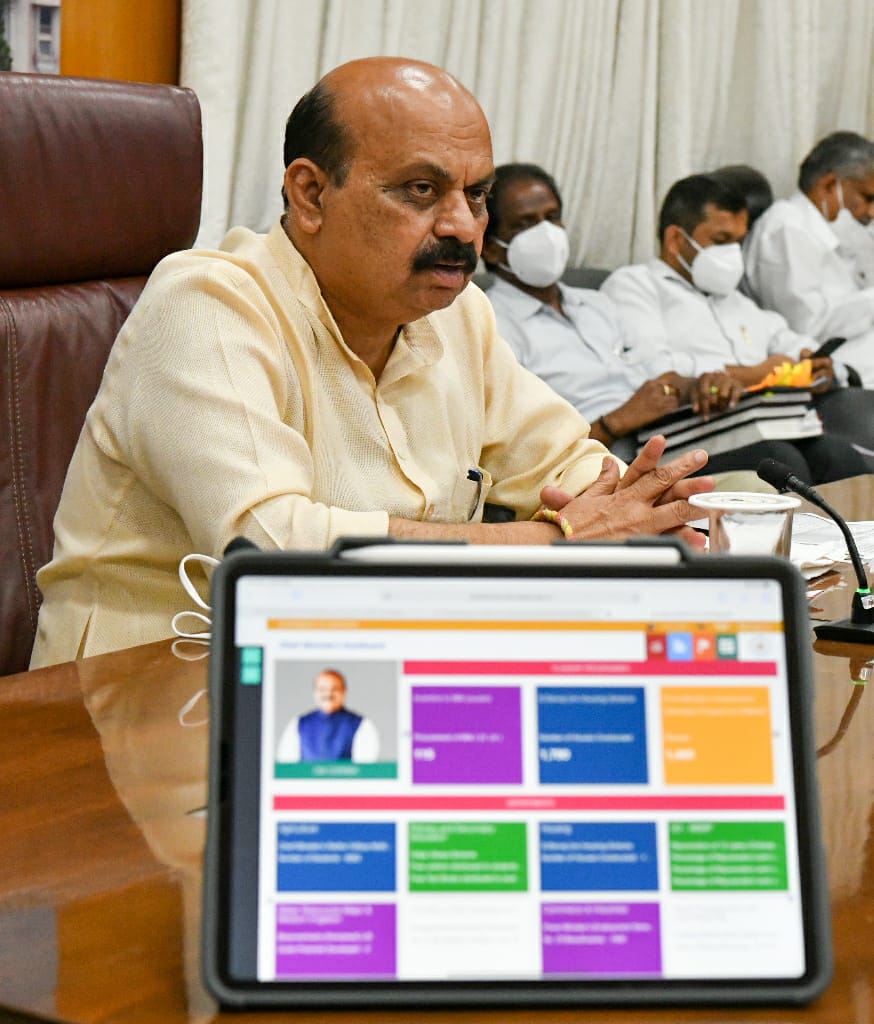 Bommai launches PMO-style 'Karnataka CM Dashboard'