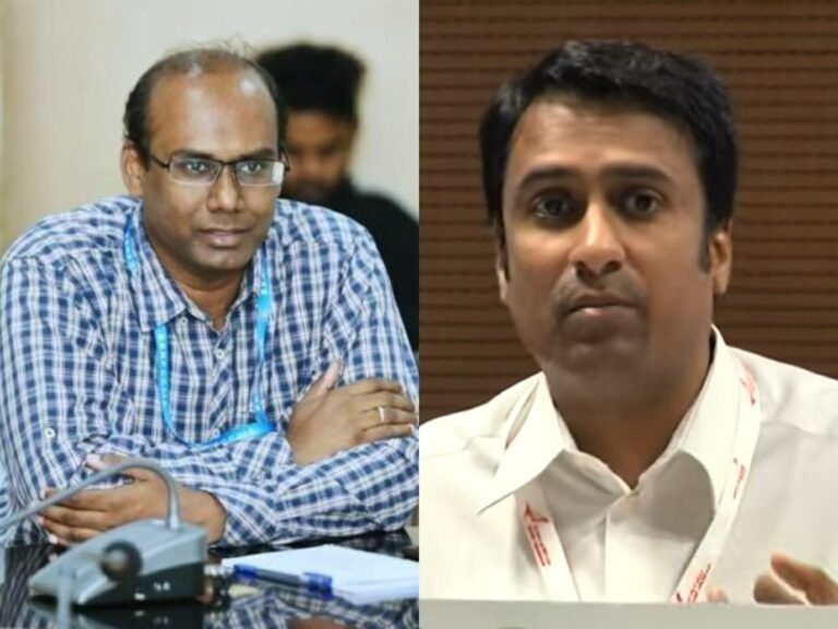 The New Health Commissioner D Randeep and the new Medical Education Secretary Naveen Raj Singh