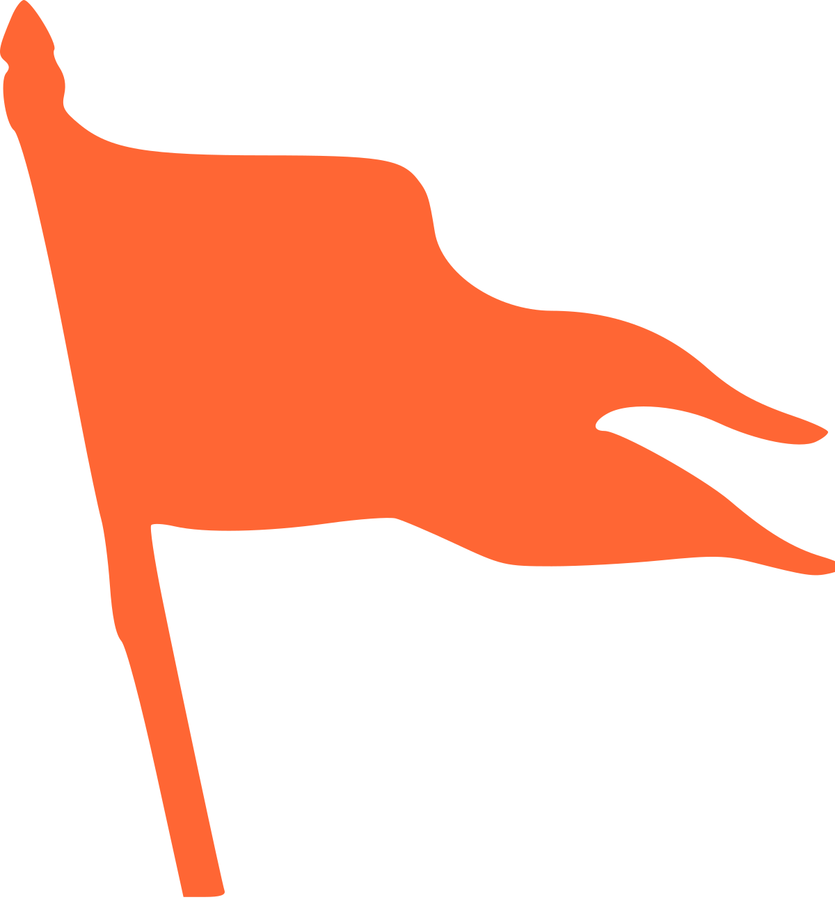 saffron flag