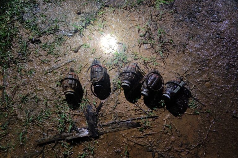 40 years old Five grenades found in Belthangady