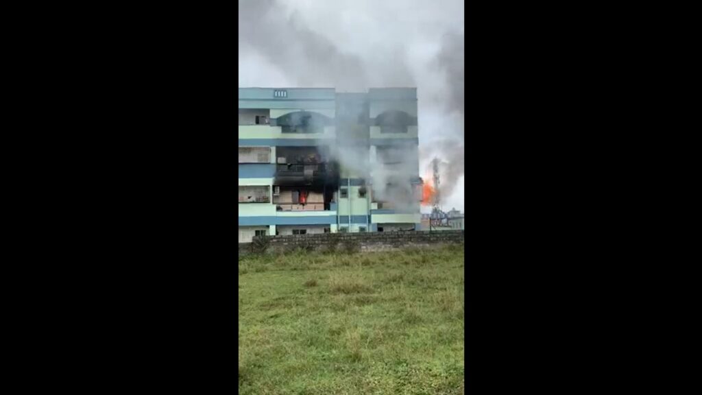 Blaze in Electronics City apartment, no casualties