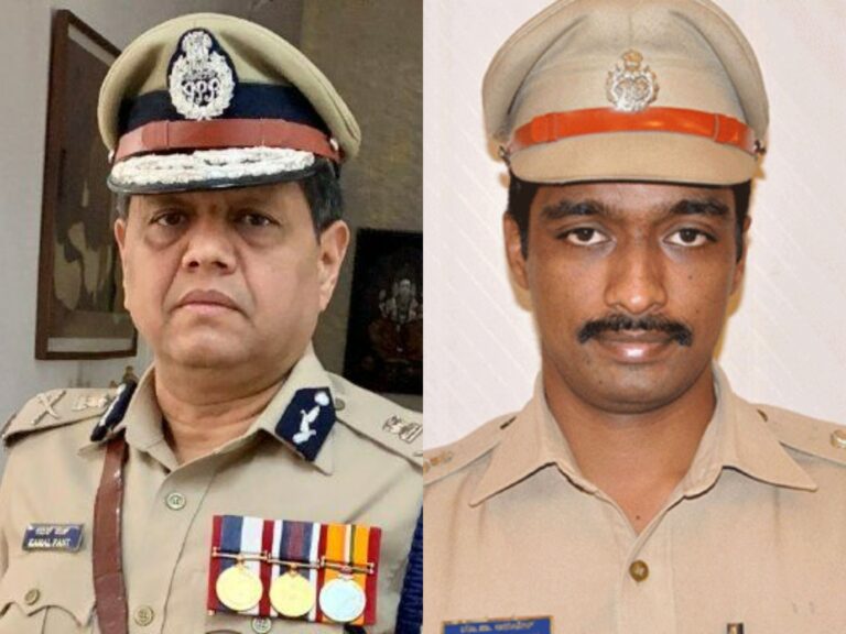 IPS Kamal Pant and IPS DCP Anucheth