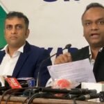 Priyank Kharge addressing the media in a file photograph