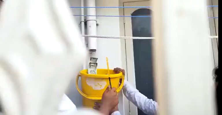 Viral video shows ACB sleuths pulling out currency notes stuffed in drain pipe at PWD junior engineer’s house