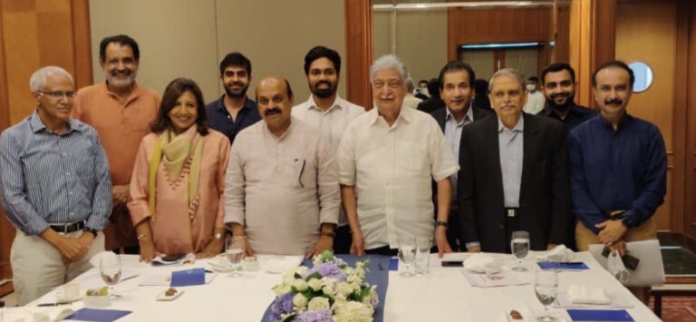 CM attends talk on ‘Bengaluru Agenda’ hosted by Kiran Mazumdar-Shaw, praises inputs of business leaders