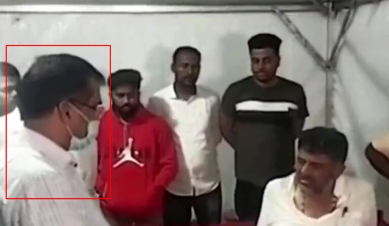 Ramanagara Additional Deputy Commissioner Javaregowda was part of team that failed to persuade DK Shivakumar to take Covid test