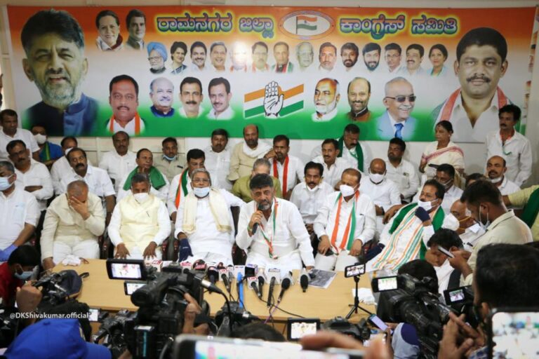 Congress in Karnataka temporarily halts Mekedatu 'padayatra'