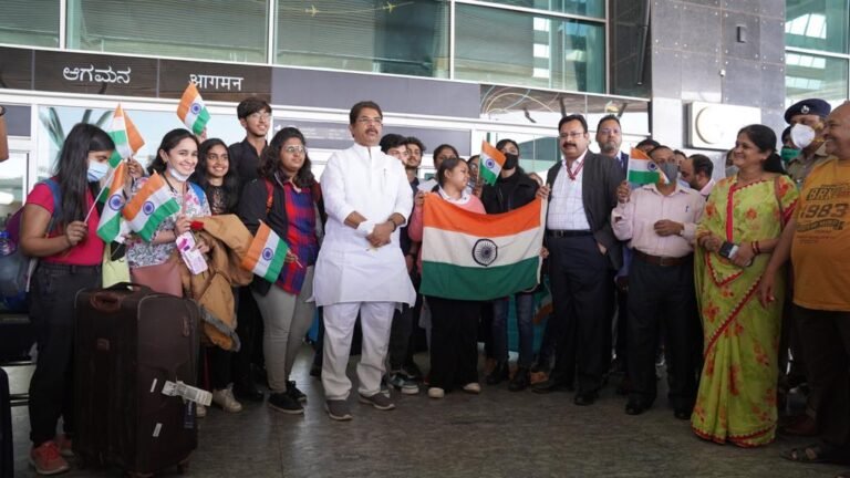 30 Karnataka students from war-hit Ukraine back in India; 12 reach Bengaluru