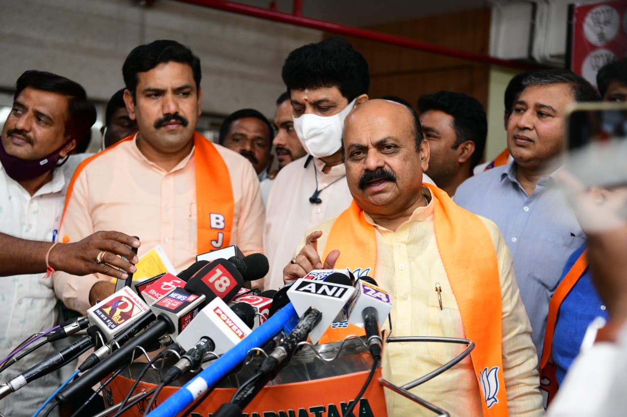 Chief Minister Basavaraj Bommai has said that he will be leaving for Delhi on Monday.