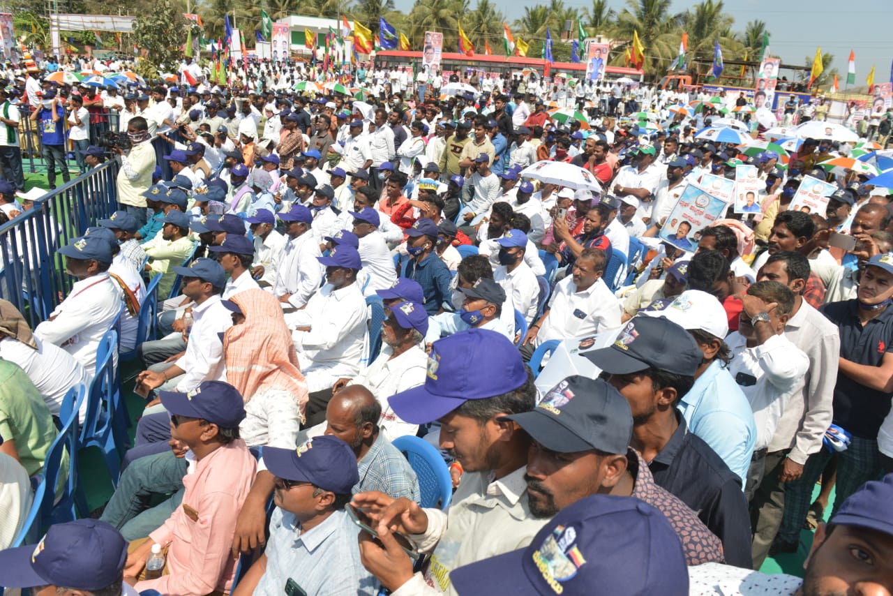 Over a month later, Karnataka Congress resumes its Mekedatu padayatra