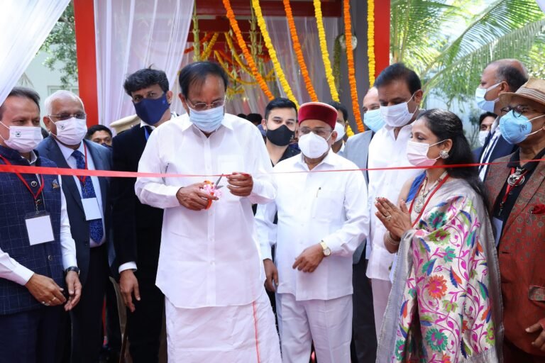 Vice President unveils sports and arts complex at Greenwood High International School