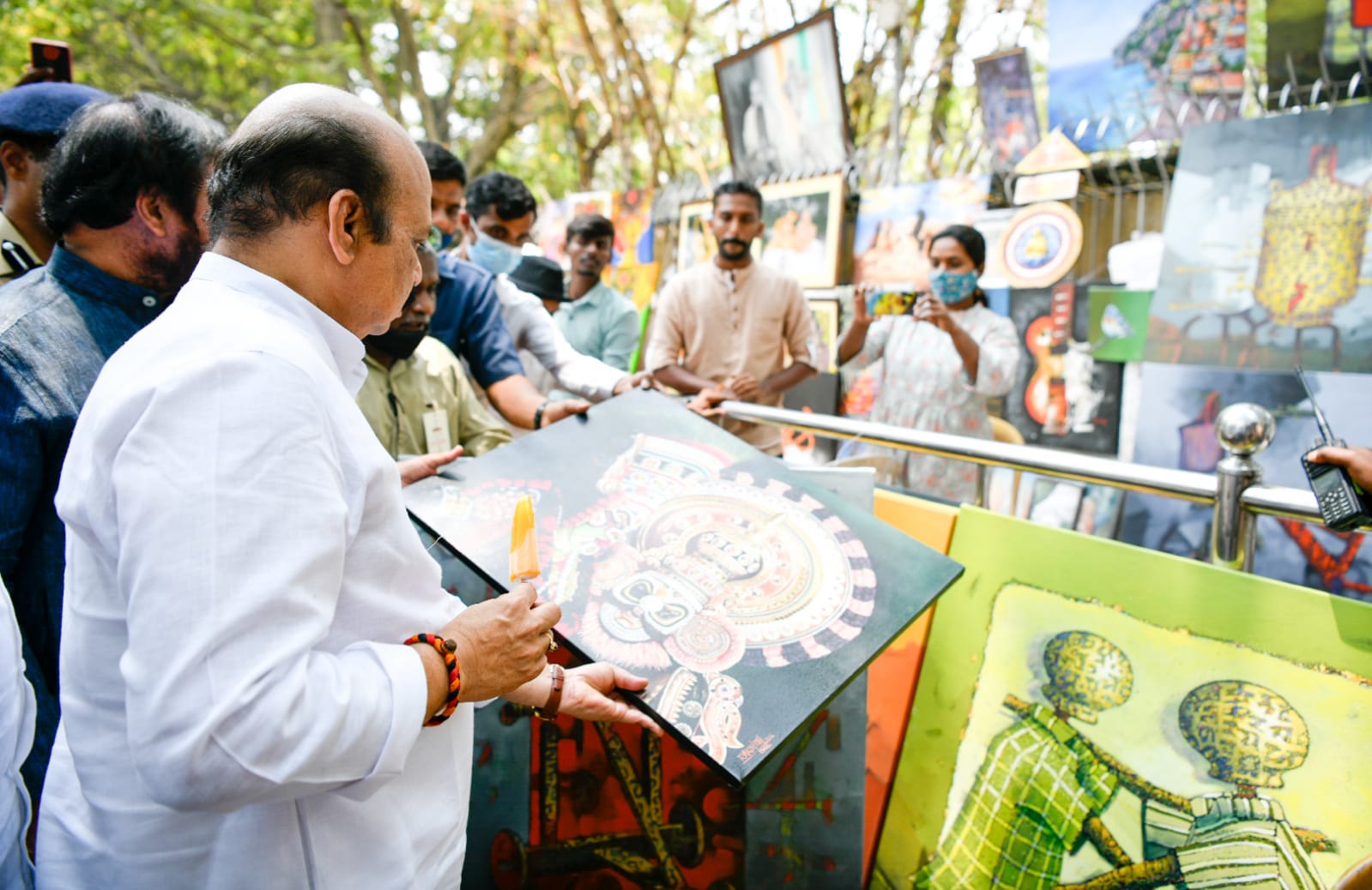 Chitrakala art galleries will be set up in six places in K'taka: CM Bommai