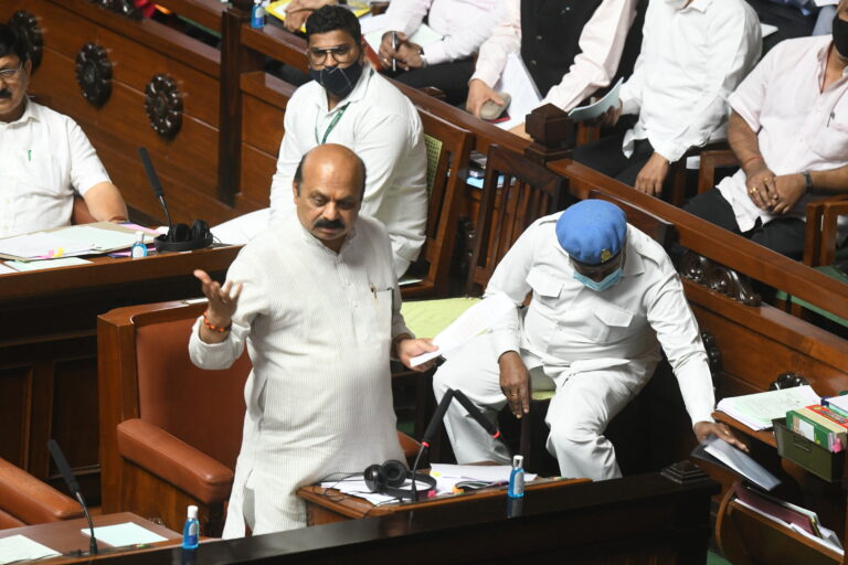 CM Bommai in Assembly