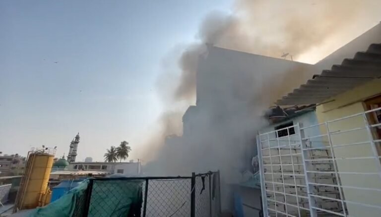 Fire breaks out near Cantonment Underground metro station