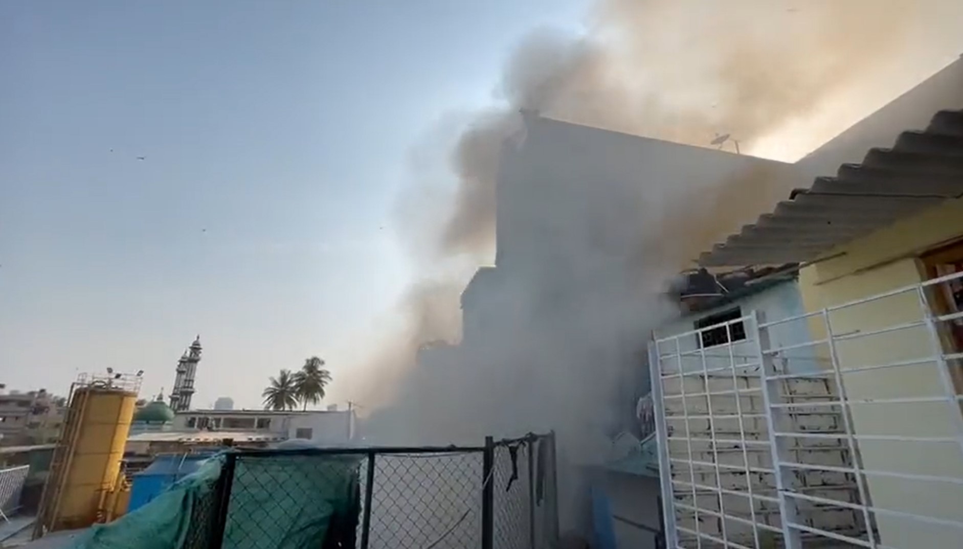 Fire breaks out near Cantonment Underground metro station