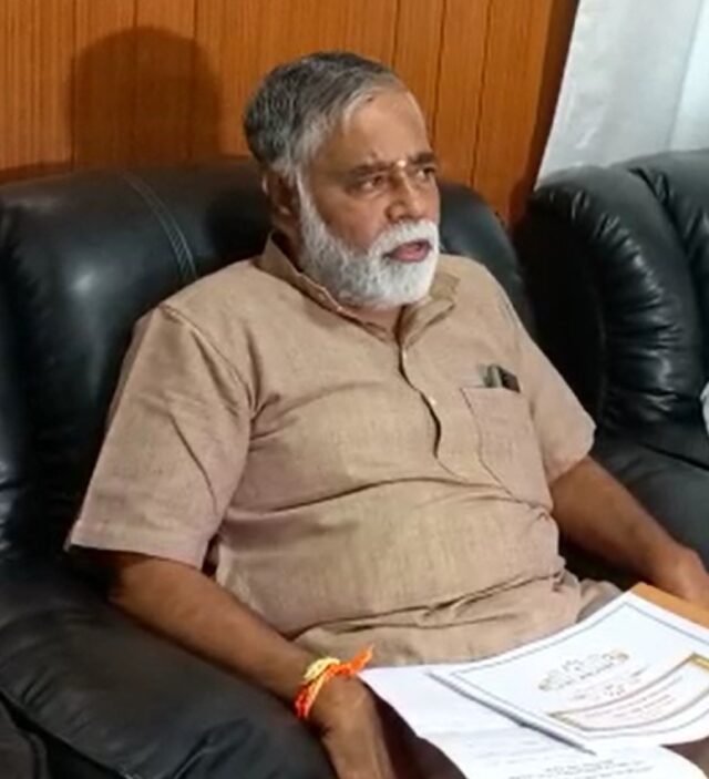 Karnataka Education MInister B C Nagesh at Bagalkote on Hijab during SSCL exams