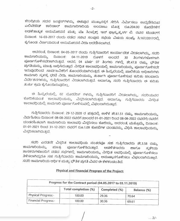 Karnataka govt cancels Ejipura flyover tender