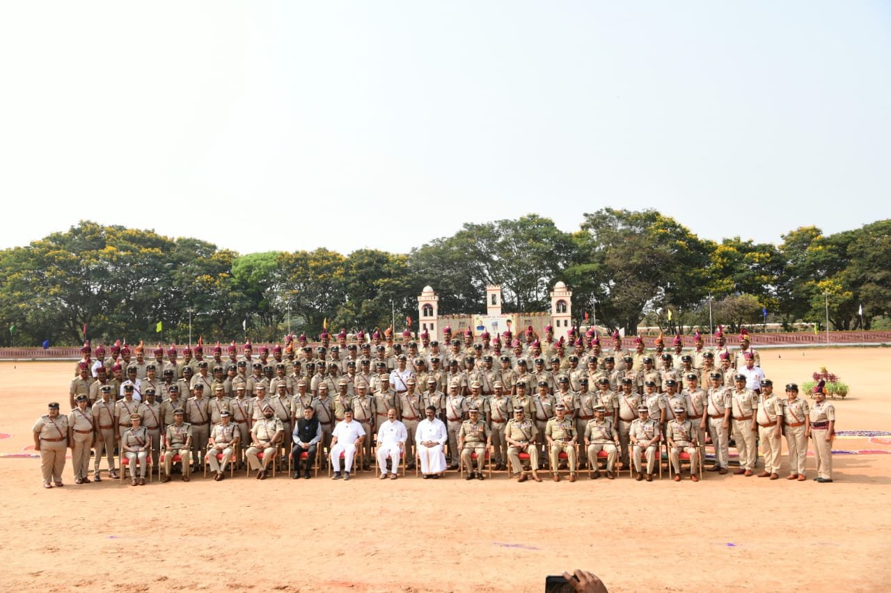 Bommai at Police Flag Day1