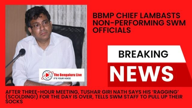 BBMP chief lambasts non-performing SWM officials
