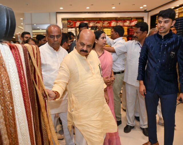 Karnataka Chief Minister Basavaraj Bommai on Sunday said work on the Dharwad-Belagavi railway project would be launched soon. The Chief Minister was speaking after inaugurating a textile showroom at Tilakwadi here.