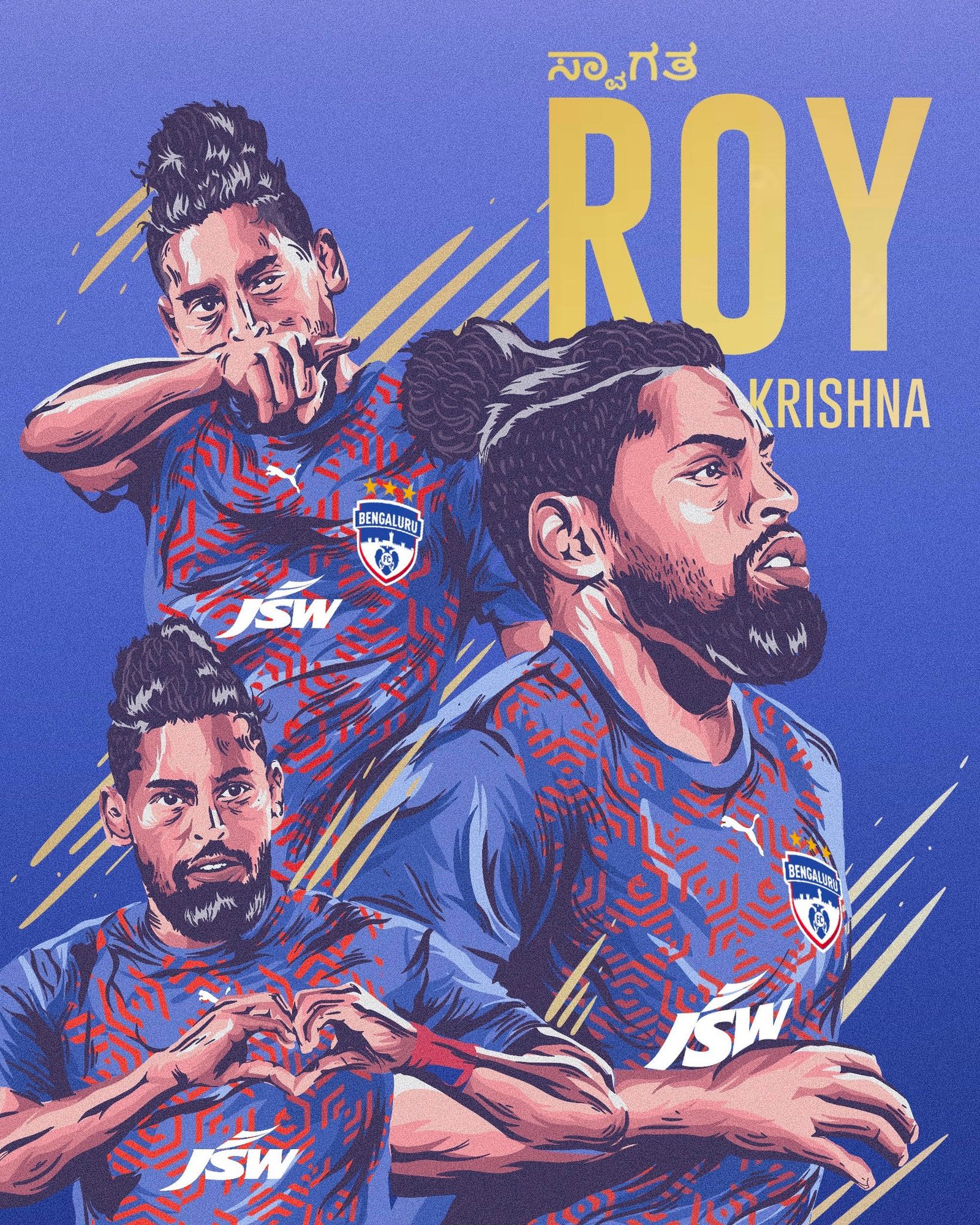 Bengaluru FC signs Roy Krishna