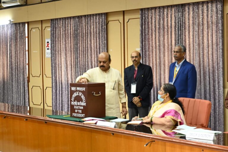 Voting underway in Karnataka for Presidential election