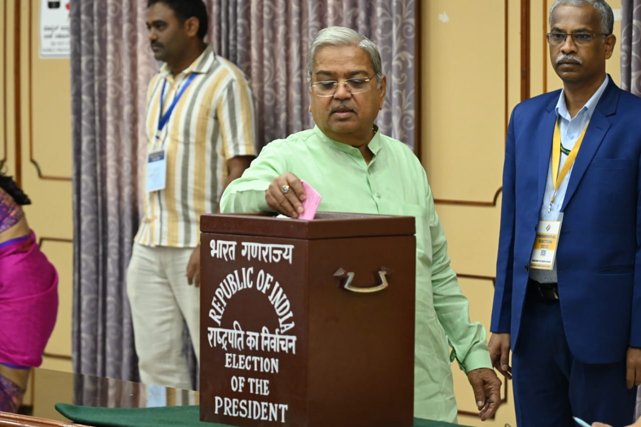Voting underway in Karnataka for Presidential election