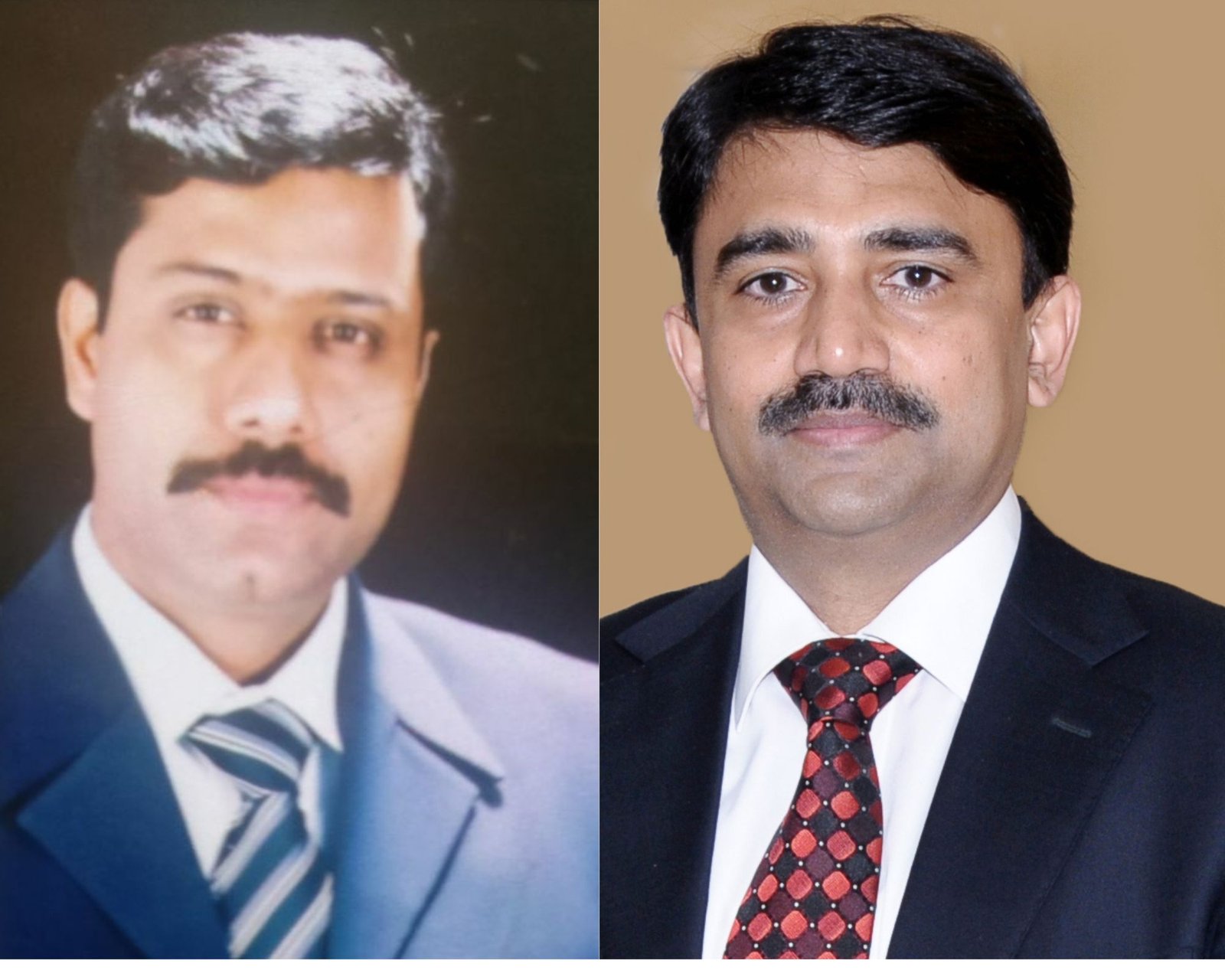 IAS Rajesh Gowda and IAS G Kumar Naik