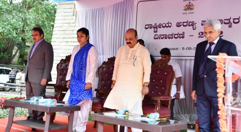 Forest personnel dying in duty to get higher solatium of Rs 50 lakh: Karnataka CM