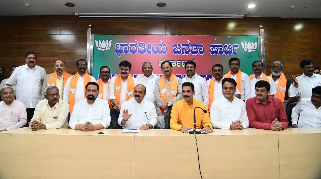 Leaders join BJP in Bengaluru