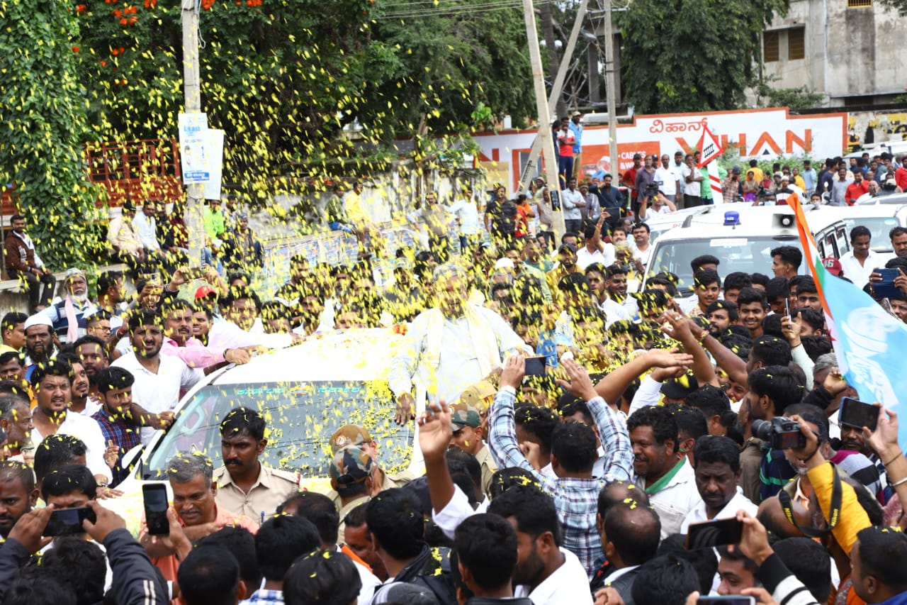 Siddaramaiah in Kolar on November 13, 2022