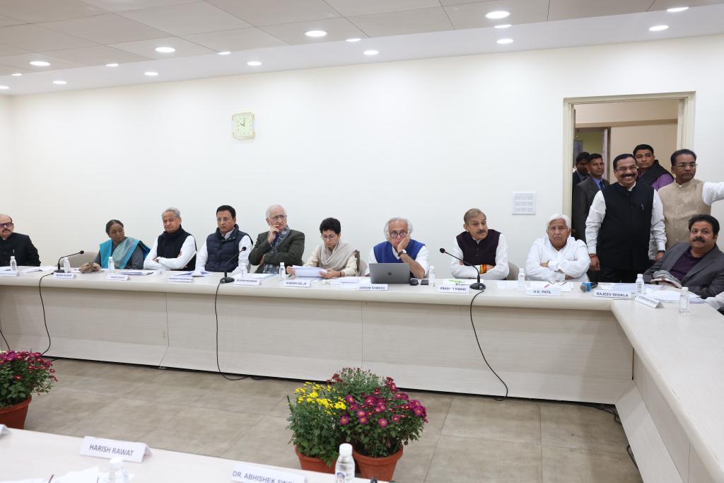 First meeting of Congress steering committee constituted by party chief Mallikarjun Kharge begins at AICC headquarters