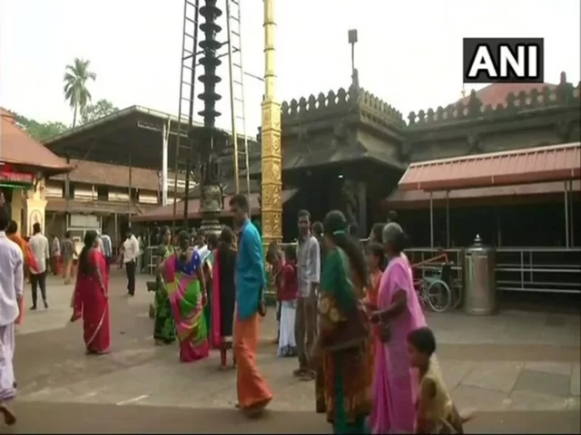 Mookambika temple in Karnataka's Kollur (File Photo/ANI). Image Credit: ANI