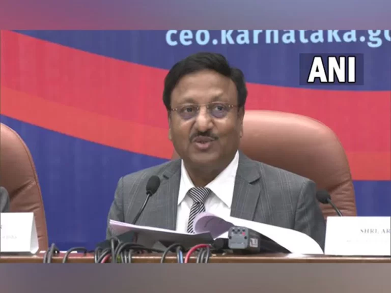 Chief Election Commissioner of India Rajiv Kumar