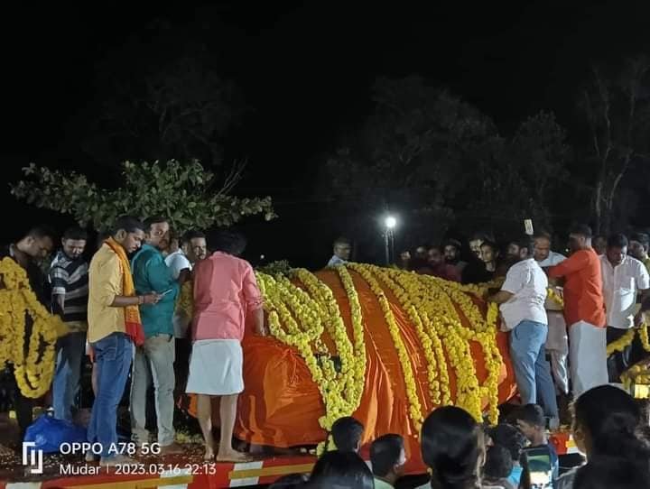Lord Ram idol: Huge rock from Karkala in Karnataka sent to Ayodhya