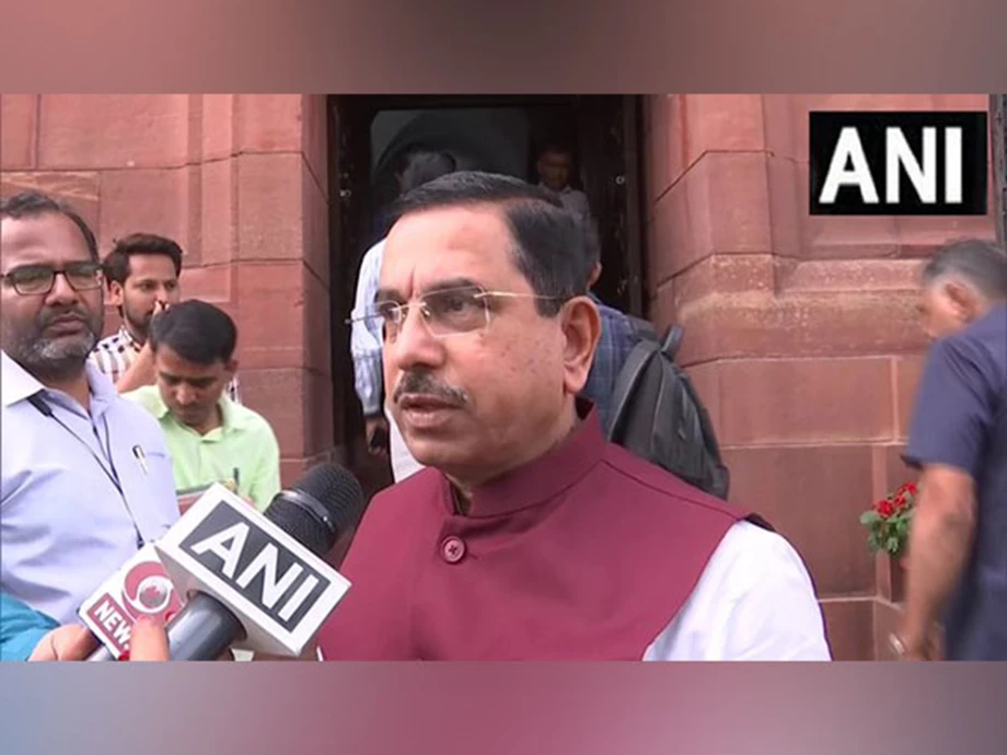 Union Minister Prahlad Joshi (Photo/ANI). Image Credit: ANI