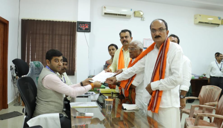 Karnataka Minister Sunil Kumar files nomination from Karkala for Assembly polls