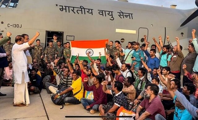 Operation Kaveri: 362 Indian stranded in Sudan reach Bengaluru