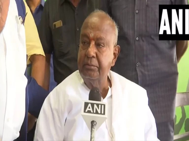 Former Prime Minister HD Deve Gowda (Photo/ANI) . Image Credit: ANI