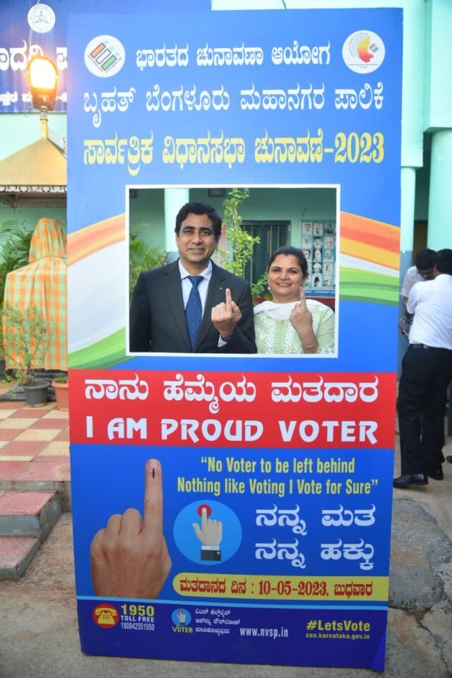 Karnataka witnesses 'record' 73.19 pc voter turnout in Assembly elections, says EC sharing final count